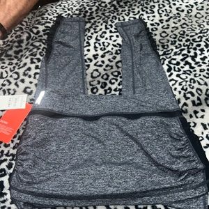 Zella slim fit dark grey slate leggings Med